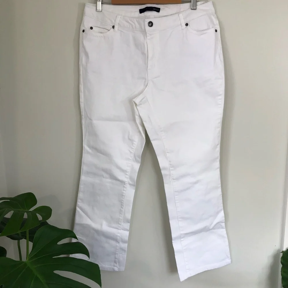 Denim 24/7 petite plus size straight denim jean - Picture 2 of 6